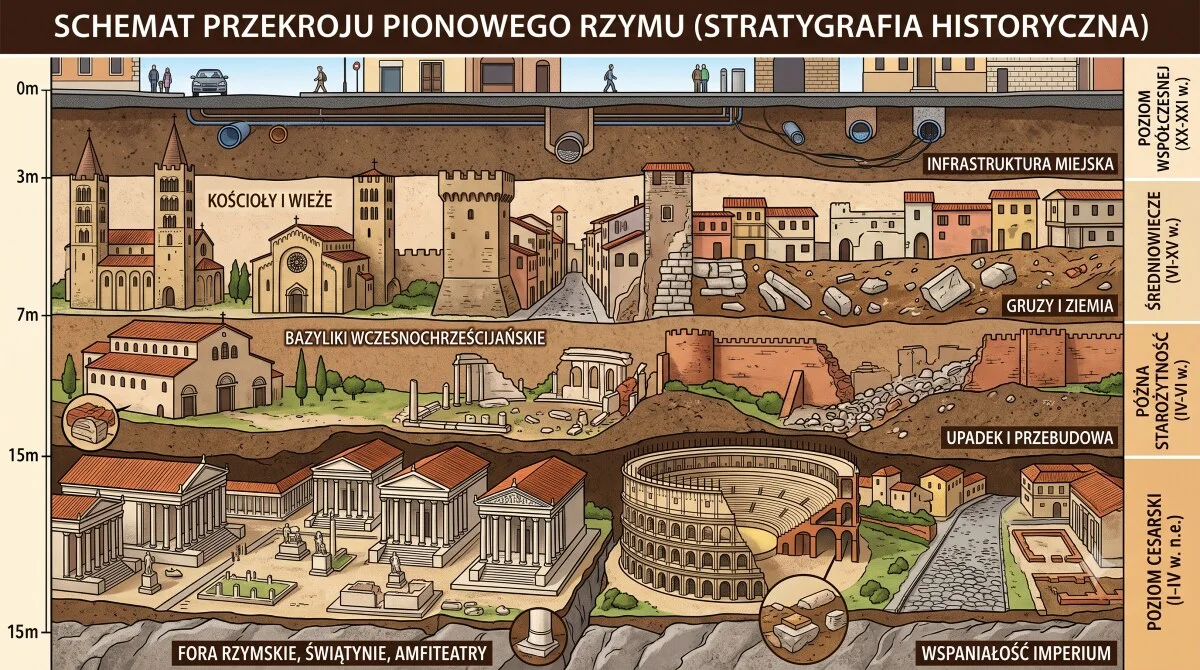 Rzym podziemny: co kryje się pod dzisiejszymi ulicami? 1 Rzym podziemny