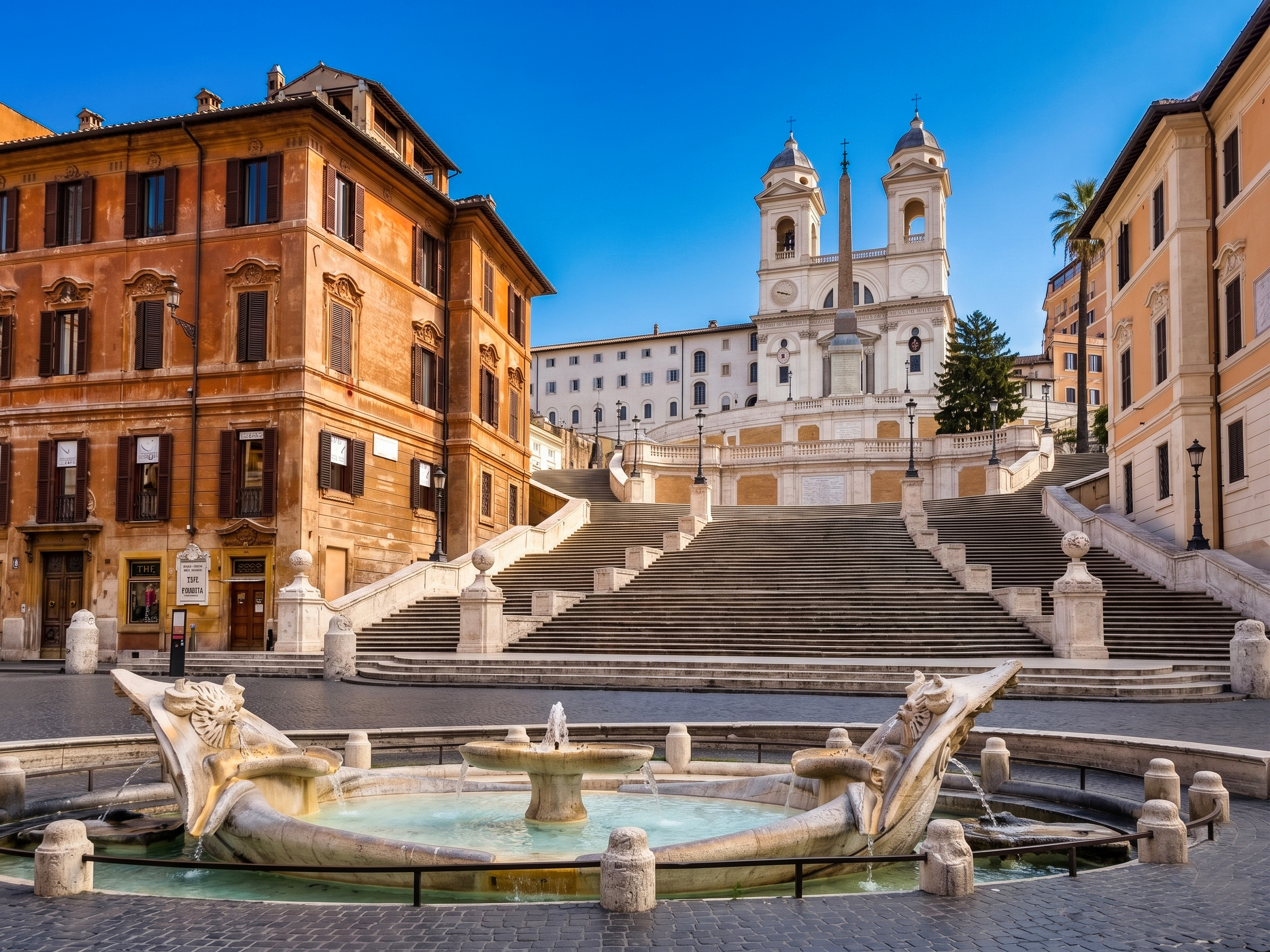 Schody Hiszpańskie (Scalinata di Trinità dei Monti) 1 Schody Hiszpańskie