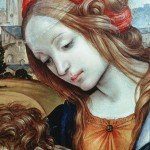Filippino Lippi - Maria Magdalena (fragment fresku) Filippino Lippi - Maria Magdalena (fragment fresku)