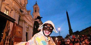 Karnawał w Rzymie - spektakl na placu Navona Karnawał w Rzymie - spektakl na placu Navona
