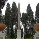 Rzym - obelisk z Villa Celimontana