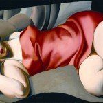 Czerwona halka - Tamara de Lempicka Czerwona halka - Tamara de Lempicka
