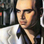 Portret Vettora Marcello - Tamara de Lempicka Portret Vettora Marcello - Tamara de Lempicka