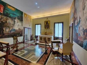Castel Gandolfo — Pałac Apostolski — kaplica Matki Bożej Częstochowskiej