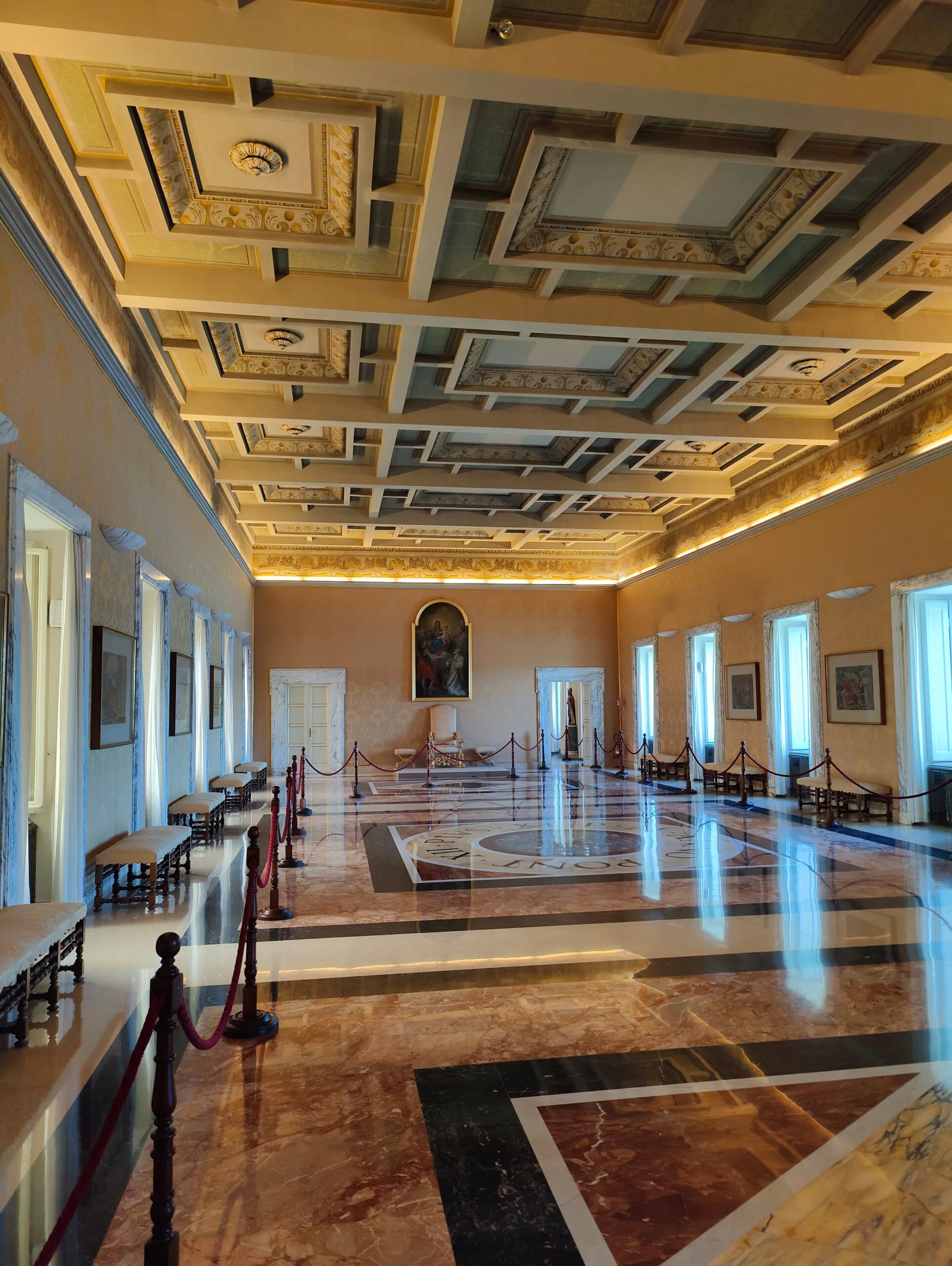 Castel Gandolfo — Pałac Apostolski — sala Szwajcarów