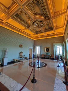 Castel Gandolfo — Pałac Apostolski — sala