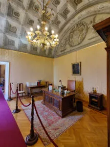 Castel Gandolfo — Pałac Apostolski — studio papieskie