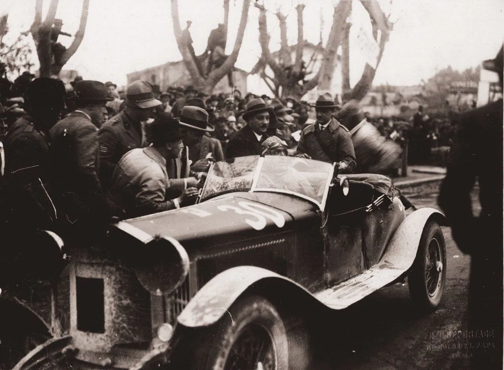 Alfa Romeo 6C 1500 – zwycięzca Mille Miglia 1928, Campari i Ramponi
