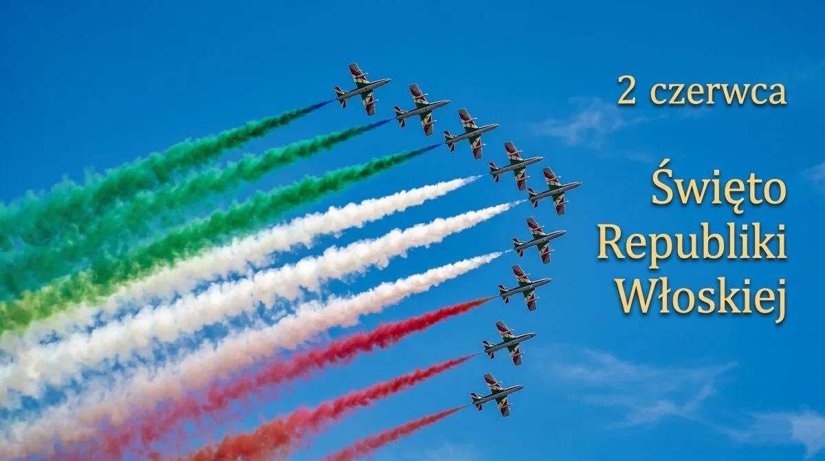 Defilada wojskowa na via dei Fori Imperiali podczas Święta Republiki Włoskiej 2 czerwca w Rzymie