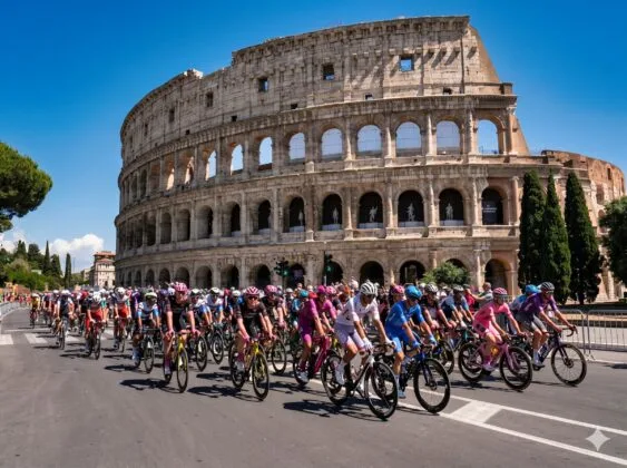 Rzym wyścig rowerowy Giro d'Italia 2026