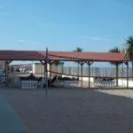 Ośrodek kolonijny w Rimini - boisko do siatkówki