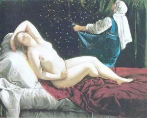Artemizja Gentileschi - Danae