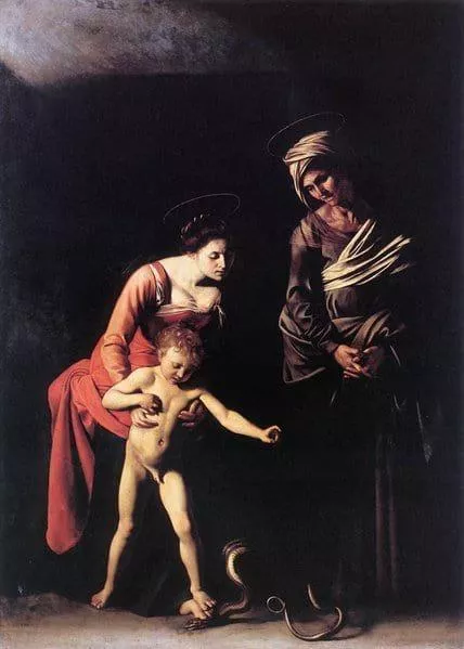 rzym-caravaggio-madonna-palafrenieri
