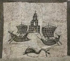 Stara Ostia - mozaika
