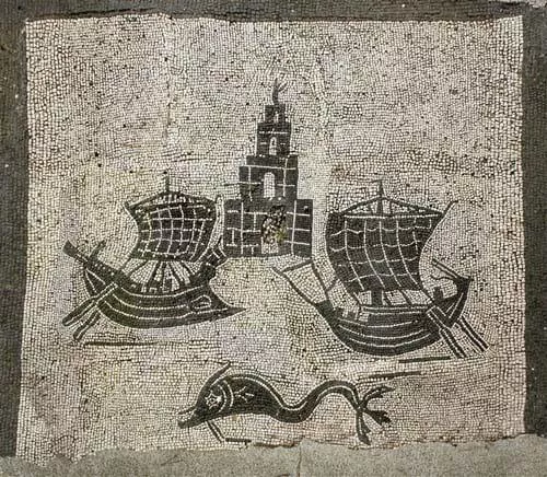 Stara Ostia - mozaika