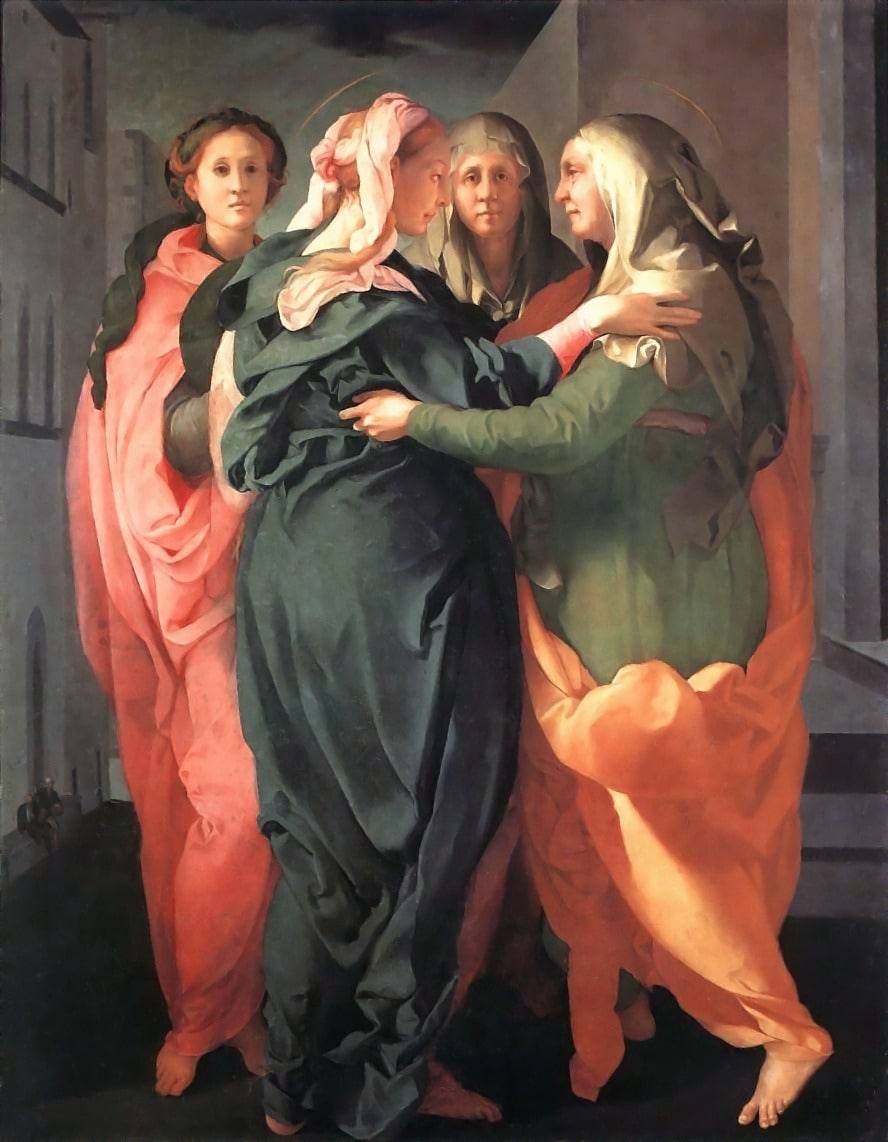 Pontormo w Rzymie — pierwsza w historii wystawa monograficzna w Scuderie del Quirinale 1 Pontormo, Wizytacja (Nawiedzenie), ok. 1528-1530, Carmignano