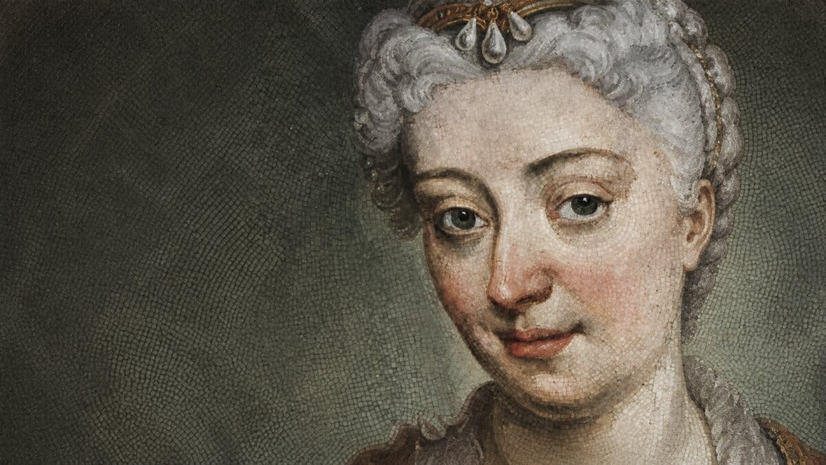 Maria Klementyna Sobieska - mozaika