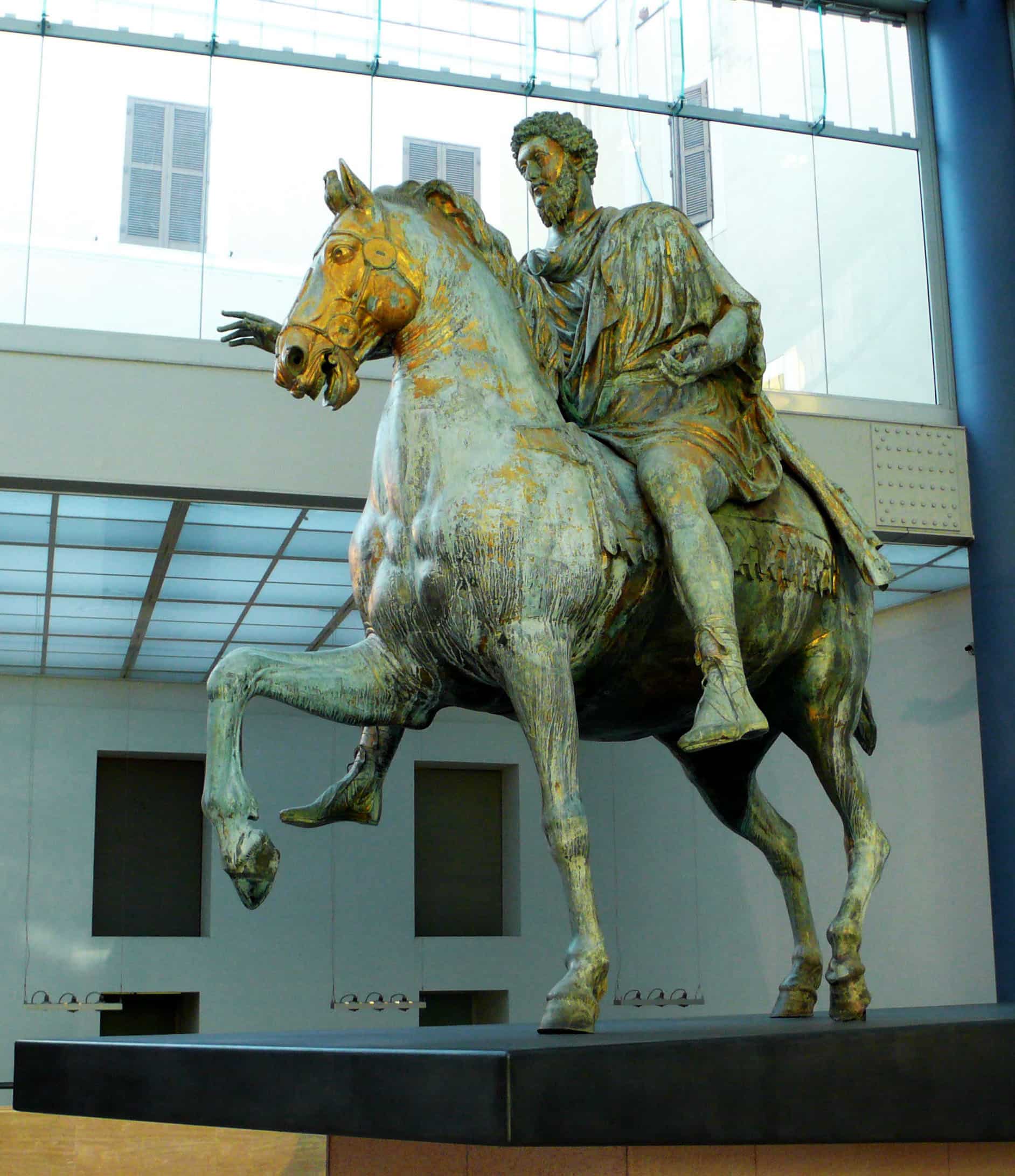 Forum Romanum — centrum antycznego Rzymu i centrum Europy 5 Konny posąg Marka Aureliusza na Kapitolu w Rzymie, opisany przez Adama Mickiewicza