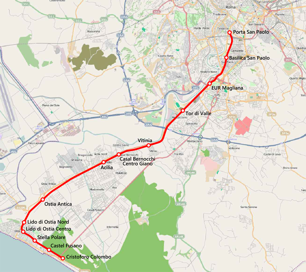 Rzym komunikacja miejska, metro, autobusy, tramwaje, trolejbusy