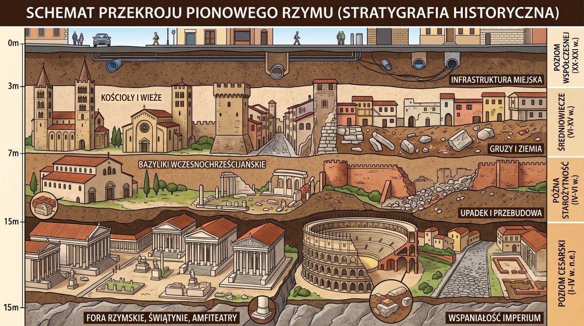 Rzym podziemny: co kryje się pod dzisiejszymi ulicami? 1 Rzym podziemny