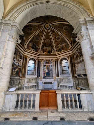 Bazylika Santa Maria del Popolo 7 Kaplica Basso della Rovere