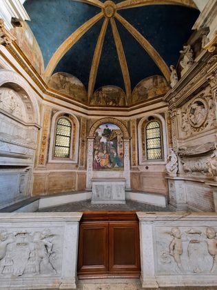 Bazylika Santa Maria del Popolo 9 Kaplica Della Rovere