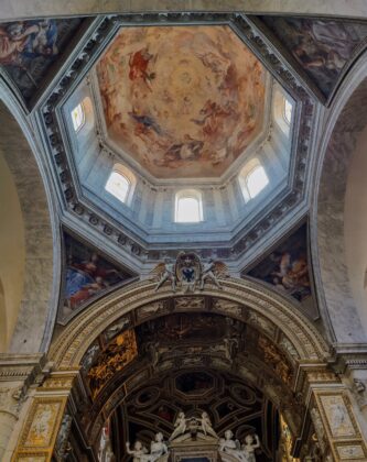 Bazylika Santa Maria del Popolo 4 Santa Maria Del Popolo - kopuła