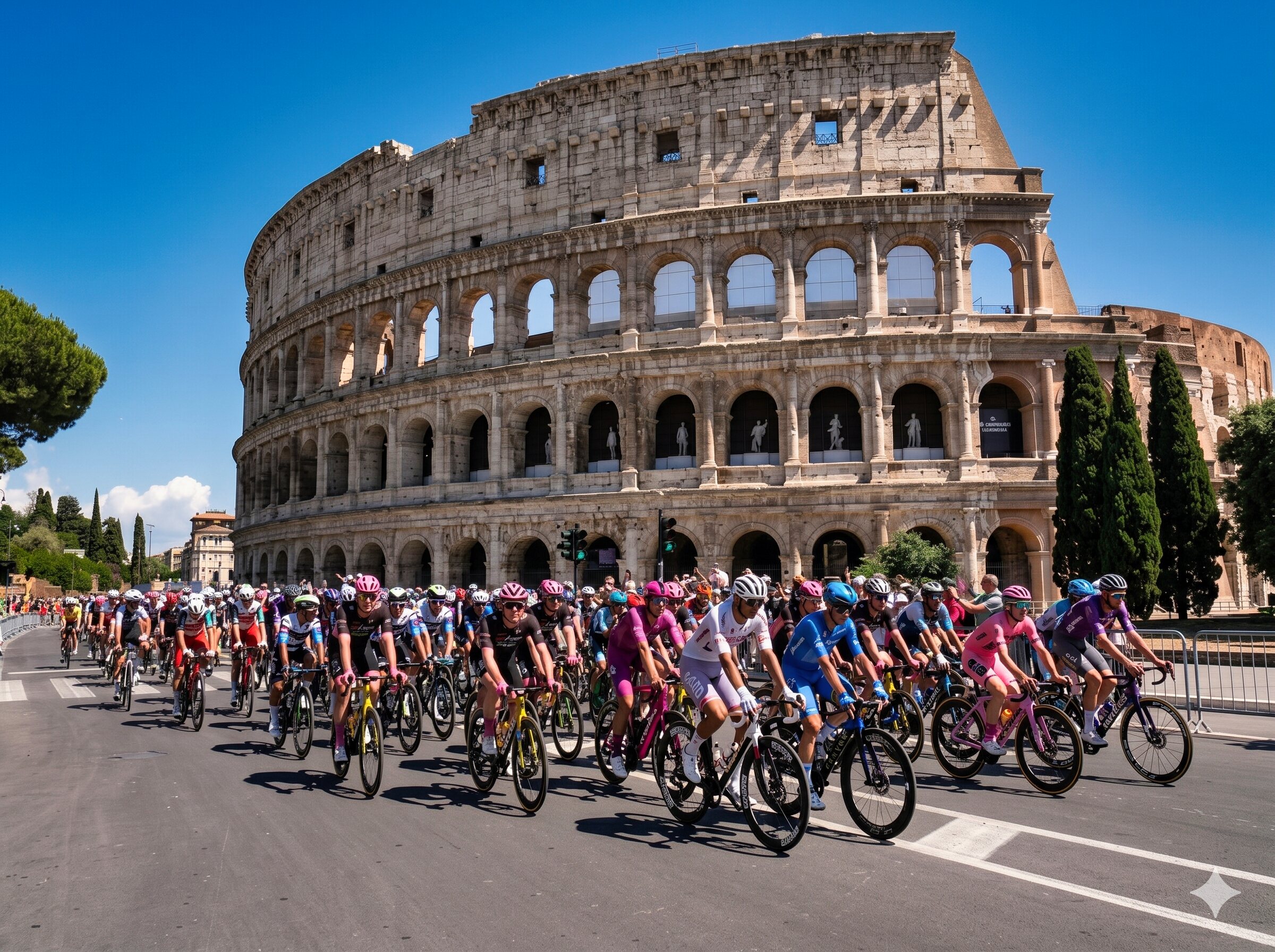 Rzym wyścig rowerowy Giro d'Italia 2026