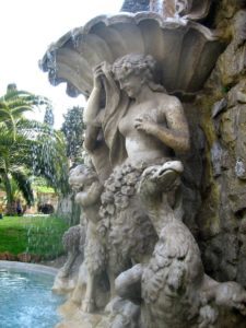 Villa Sciarra - fontanna